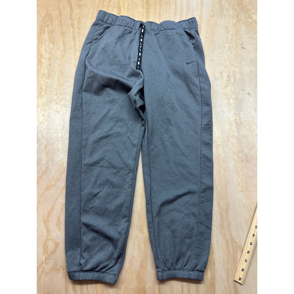 Nike Mens Therma-FIT Fleece Joggers Gray Training Pants BV4946-011 Size L